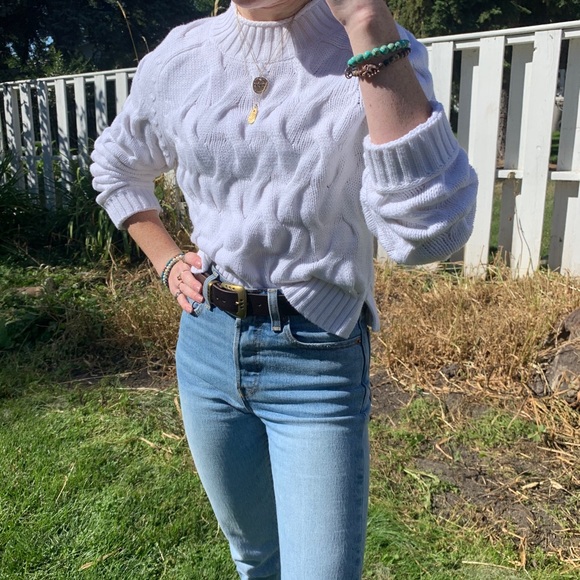 Banana Republic Sweaters - Cozy Cropped Cable Knit Sweater